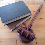 Books and a judge's gavel