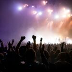 The audience at a concert