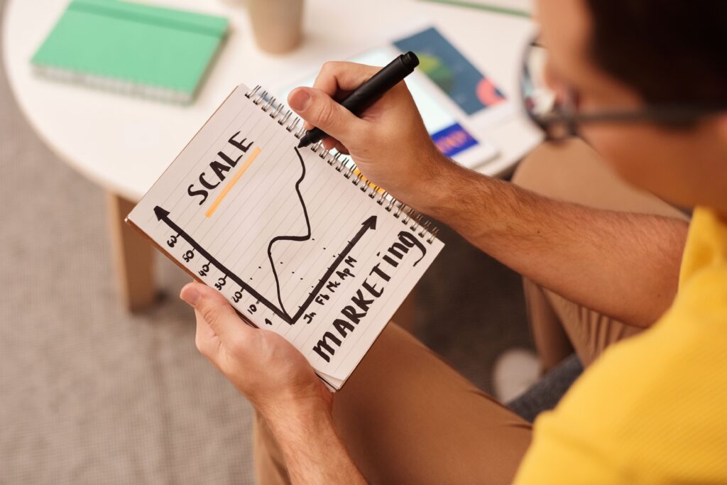 A founder planning their business