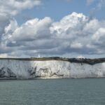 The White Cliffs of Dover on the South coast of the UK
