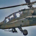 An army helicopter