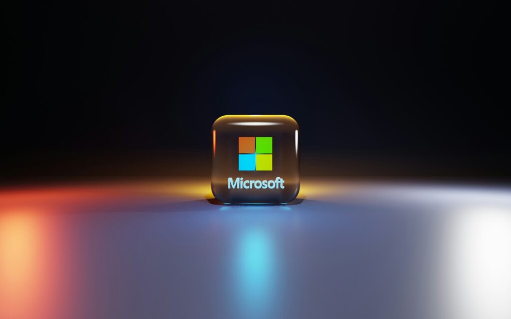 The Microsoft logo